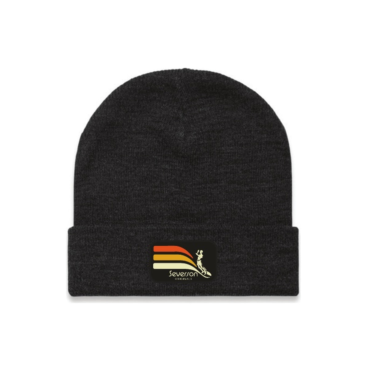 Econolines cuff beanie in charcoal heather