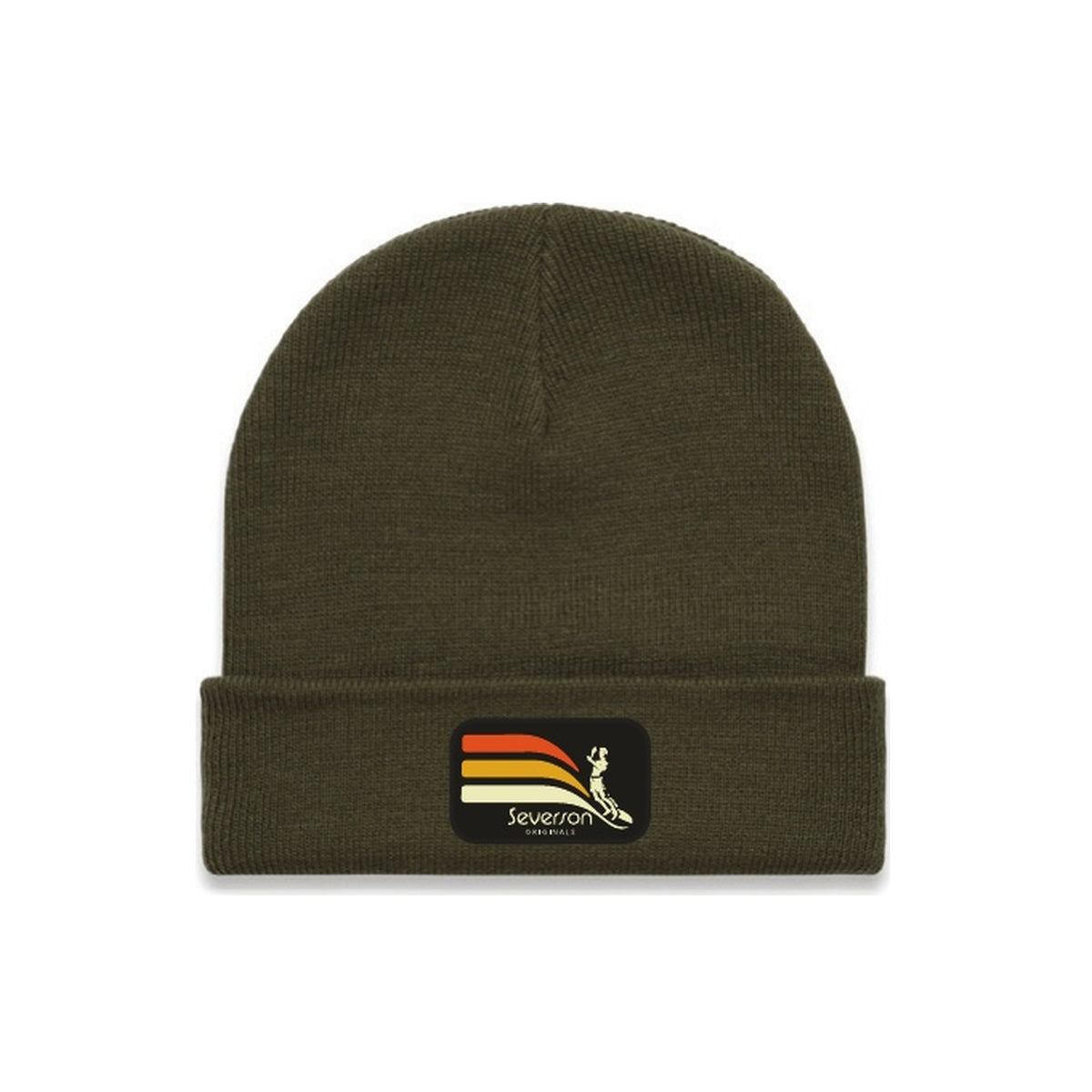 Econolines cuff beanie in olive