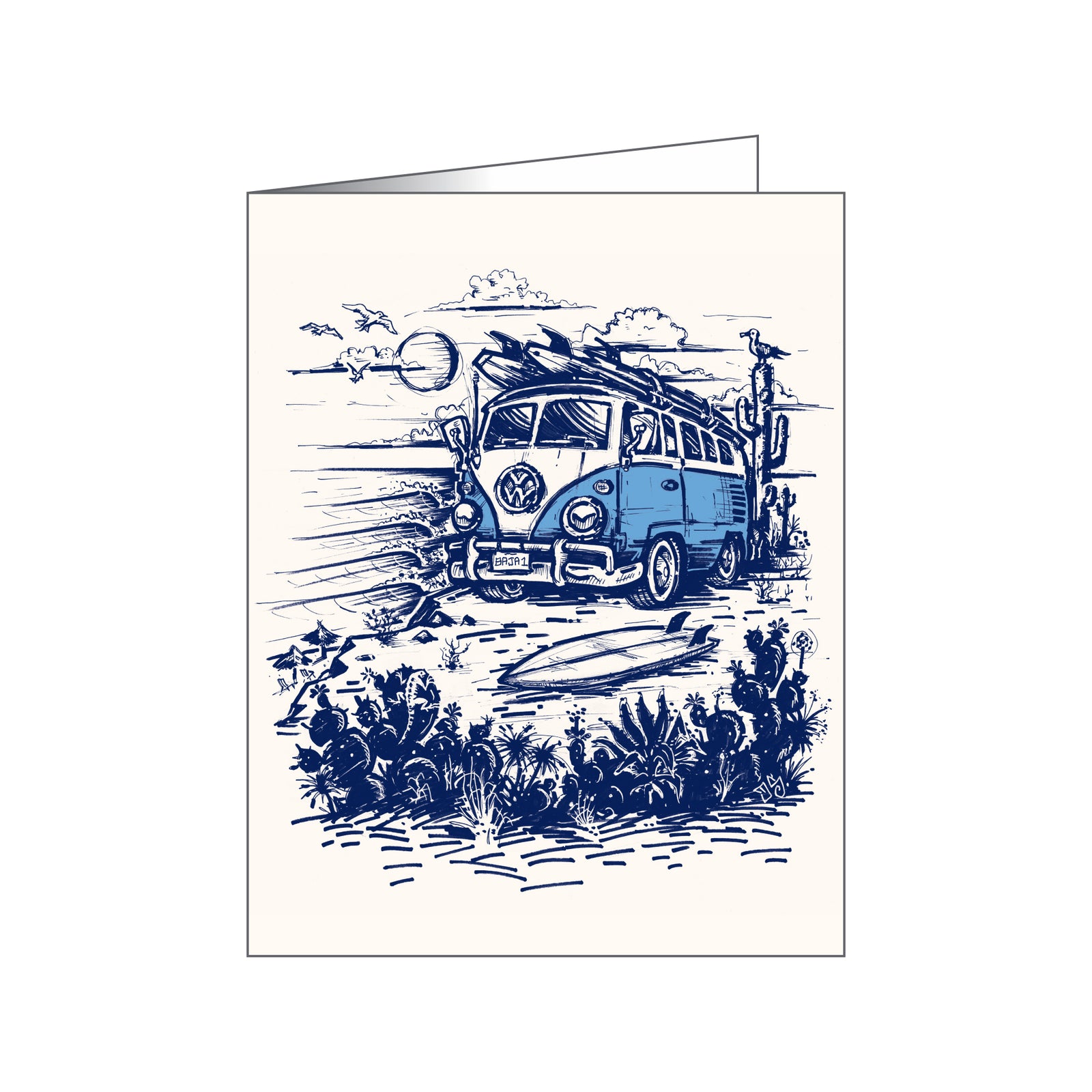 BAJA UNO GREETING CARD (4 Pack)