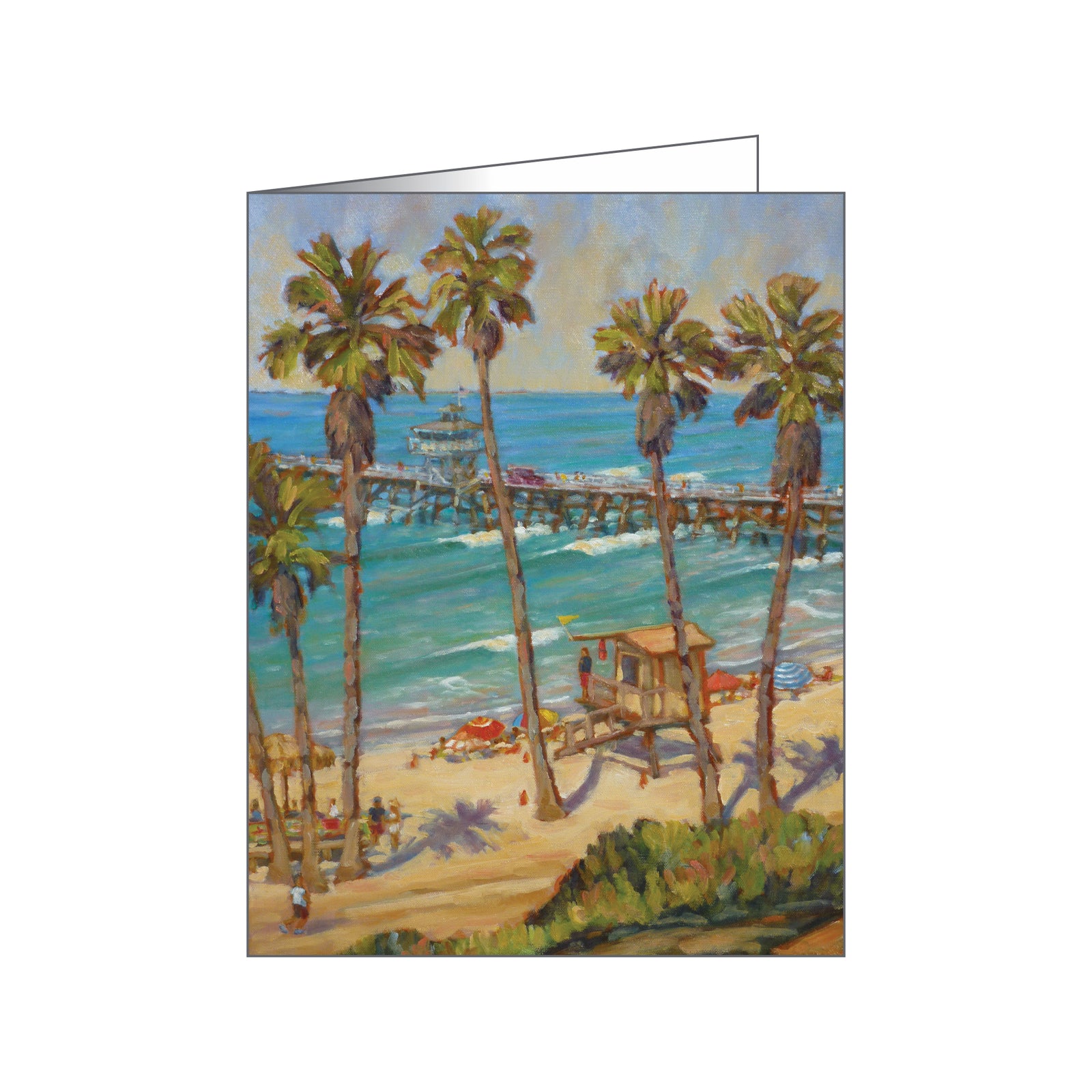 PIER DAYS GREETING CARD (4 Pack)