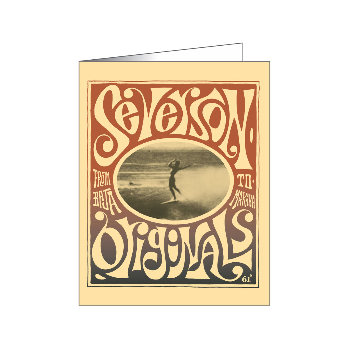 POSTER GREETING CARD (4 Pack)