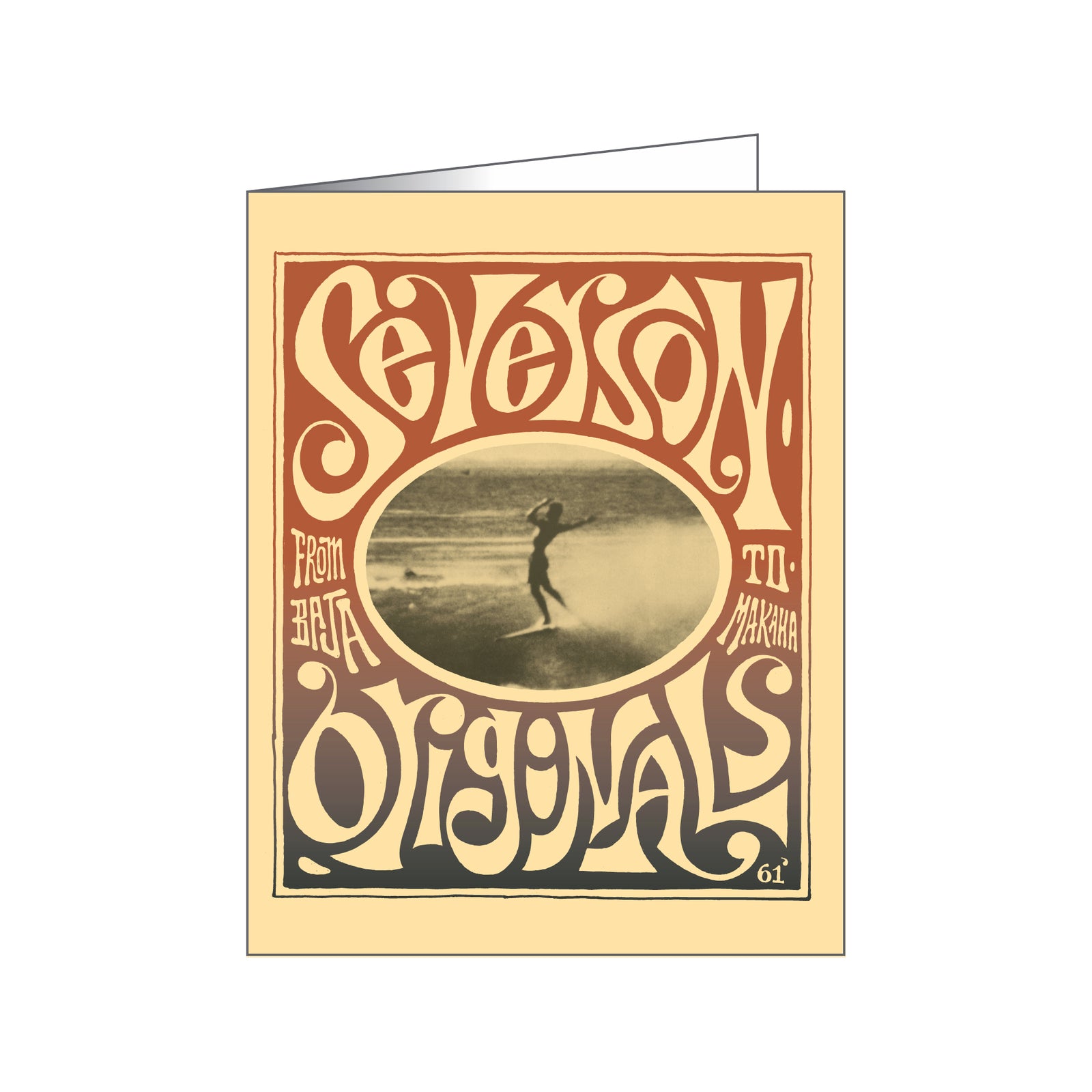 POSTER GREETING CARD (4 Pack)