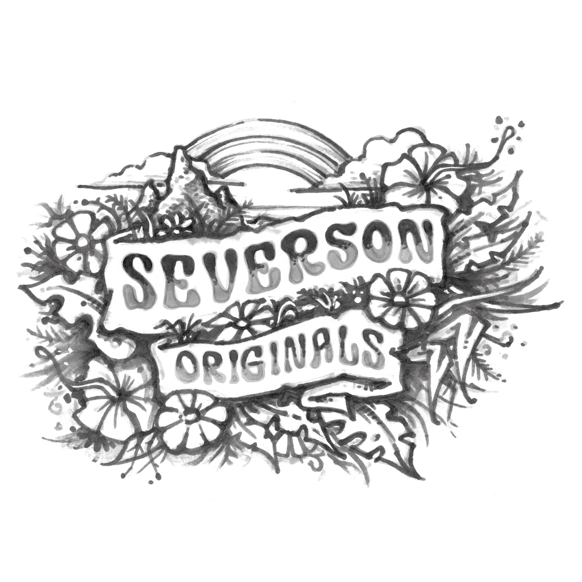 &quot;COUNTRY&quot; PEN &amp; INK DRAWING