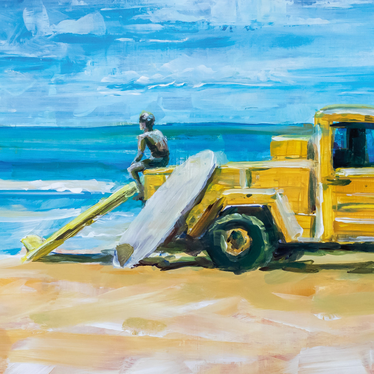 &quot;RENNIE AT THE RANCH&quot; ORIGINAL PAINTING