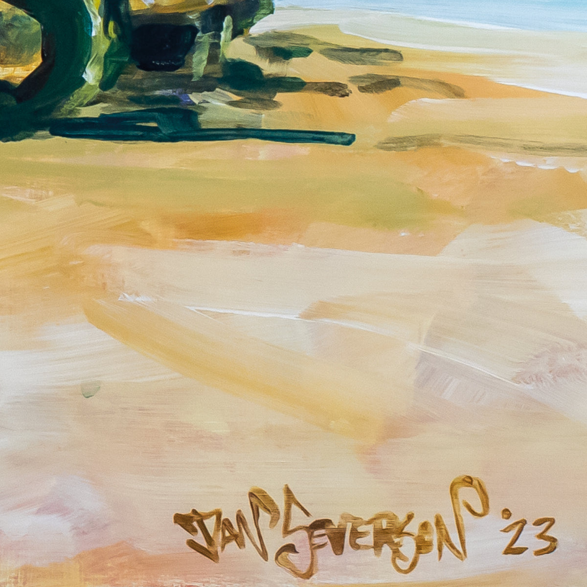 &quot;RENNIE AT THE RANCH&quot; ORIGINAL PAINTING