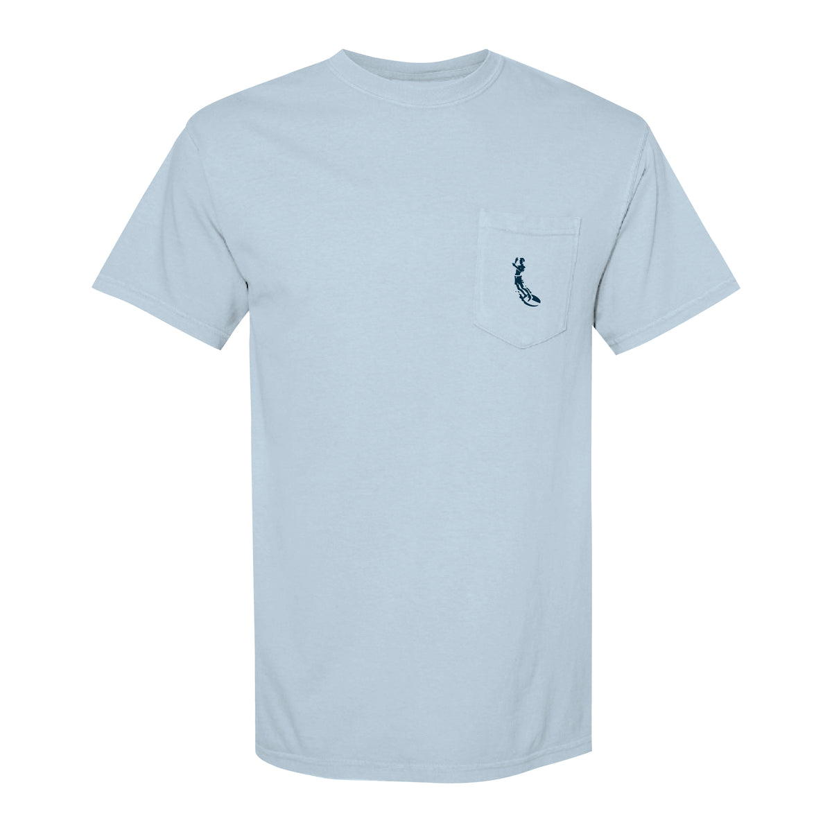 ICON PIGMENT DYED POCKET TEE