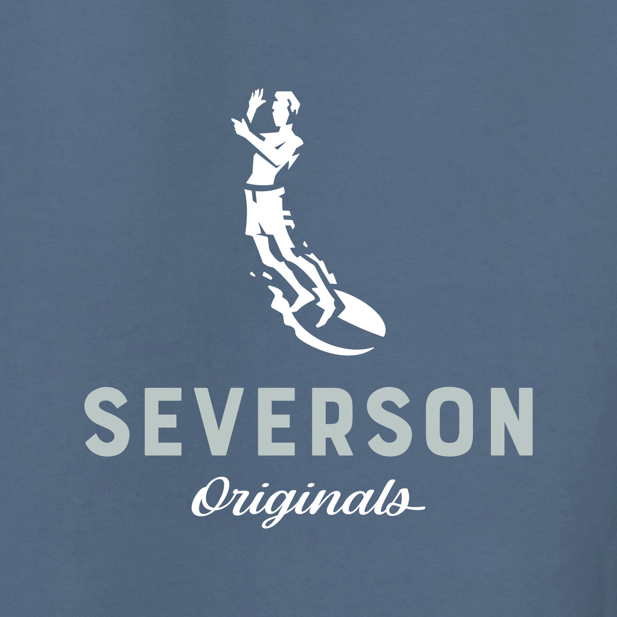 close up view of Severson logo